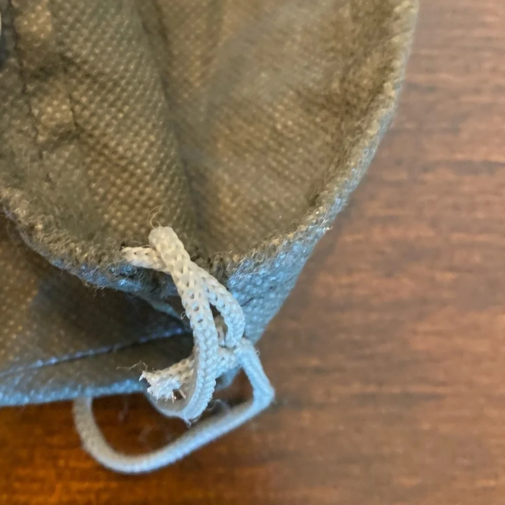 Vince Camuto Dust Bag Charcoal Gray 26x25   Drawstring